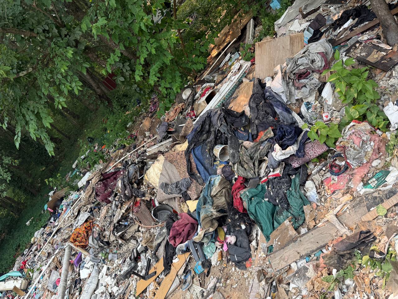 Messy property cleanup in West Michigan