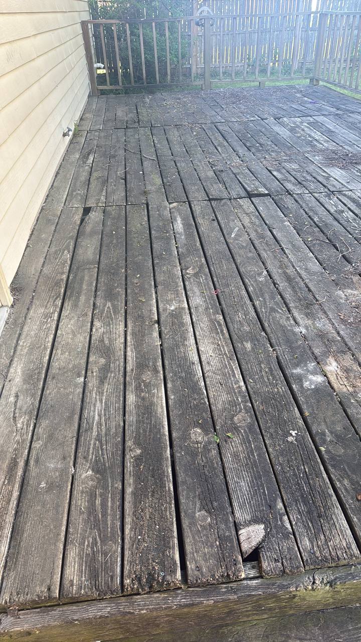 Power washing project